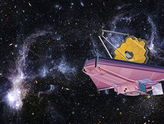 outer space background jwst
