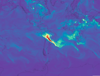 Poluicao Fumaca Fogo 14 set 2024 Copernicus Atmosphere Monitoring Service v3